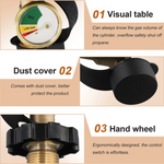 Propane Tank Level Indicator Adapter