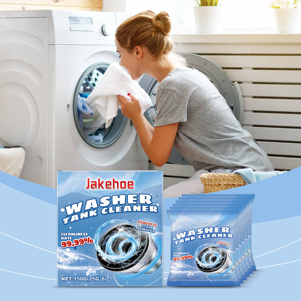 Jakehoe Washing Machine Cleaning Powder Is A Multi-Functional Cleaning Powder For Dirt And Odors In Washing Machine Tanks. It Is A Household Washing Machine Cleaning Powder