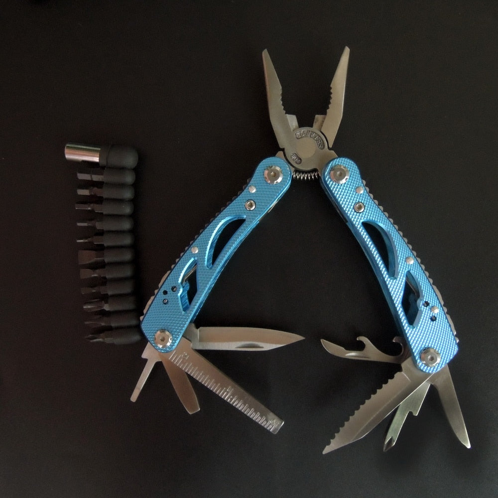 Stainless Steel Folding Multi-Tool Pliers