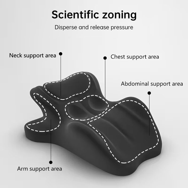 Memory Foam Couples Arch Pillow