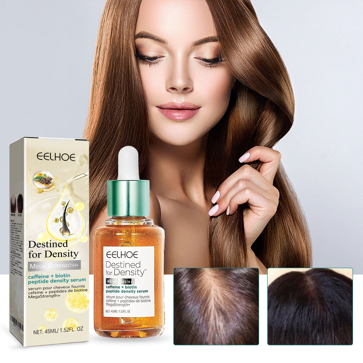EELHOE Hair Care Essence, Nourishing And Moisturizing Hair, Soothing Hair And Scalp Massage Essence