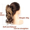 Wavy Piano Color Synthetic Ponytail Extension