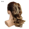 Wavy Piano Color Synthetic Ponytail Extension