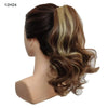 Wavy Piano Color Synthetic Ponytail Extension