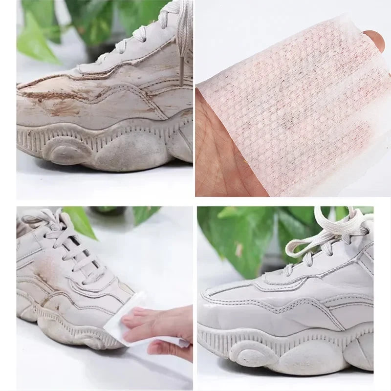 Portable Disposable Shoe Cleaning Wipes