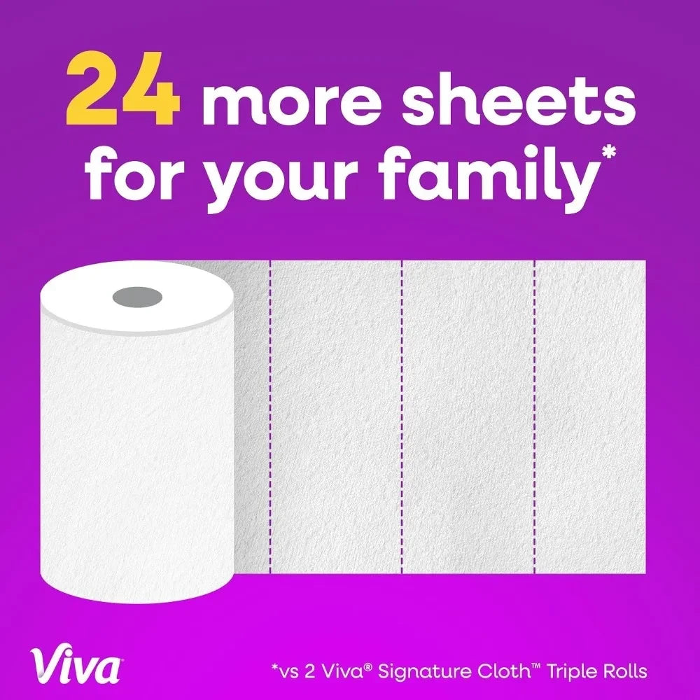 Soft Textured Paper Towel Rolls
