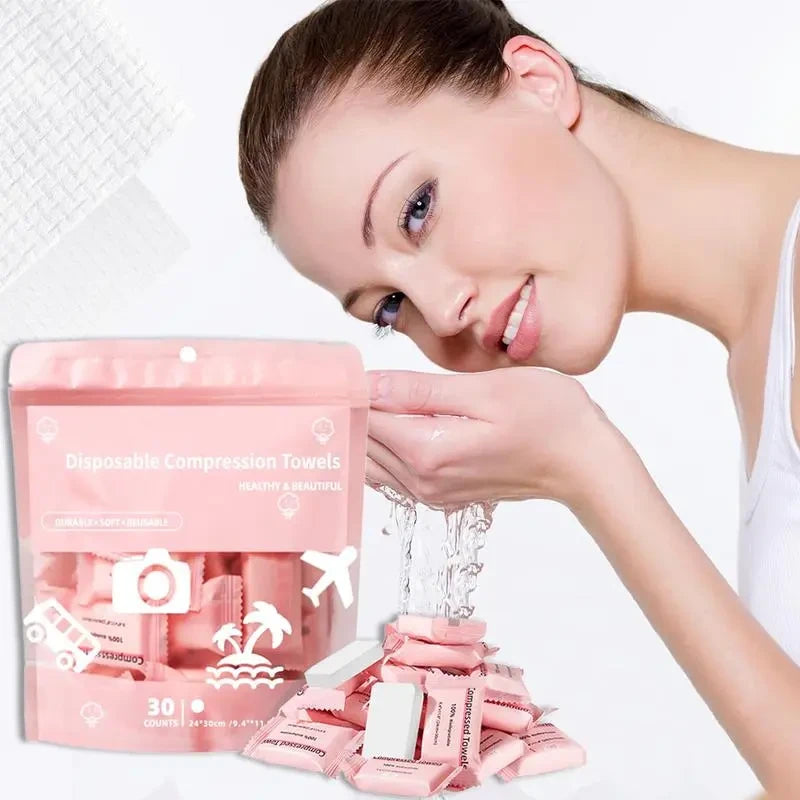 Disposable Compressed Towel Tablets