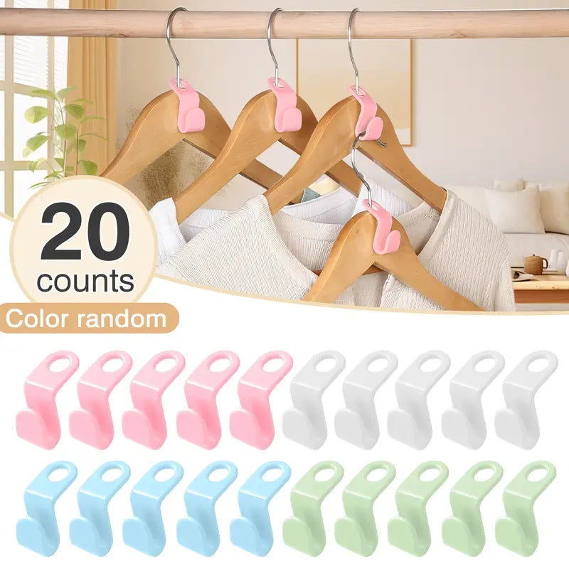 Space Saving Hanger Connector Hooks