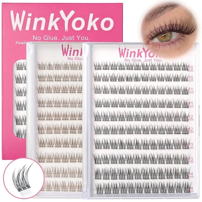 WinkYoko Pre-Glued Cluster Lashes