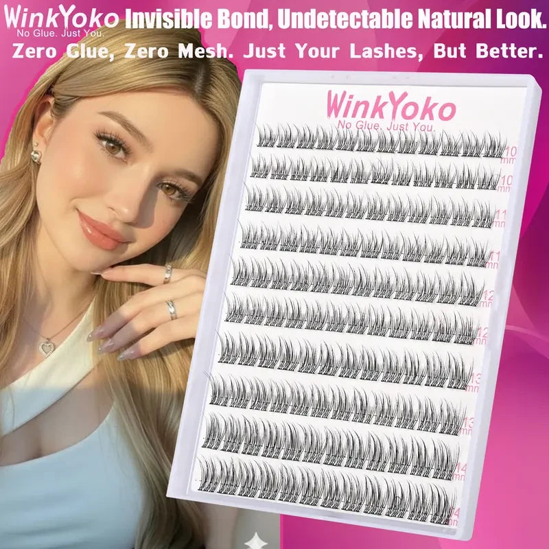 WinkYoko Pre-Glued Cluster Lashes
