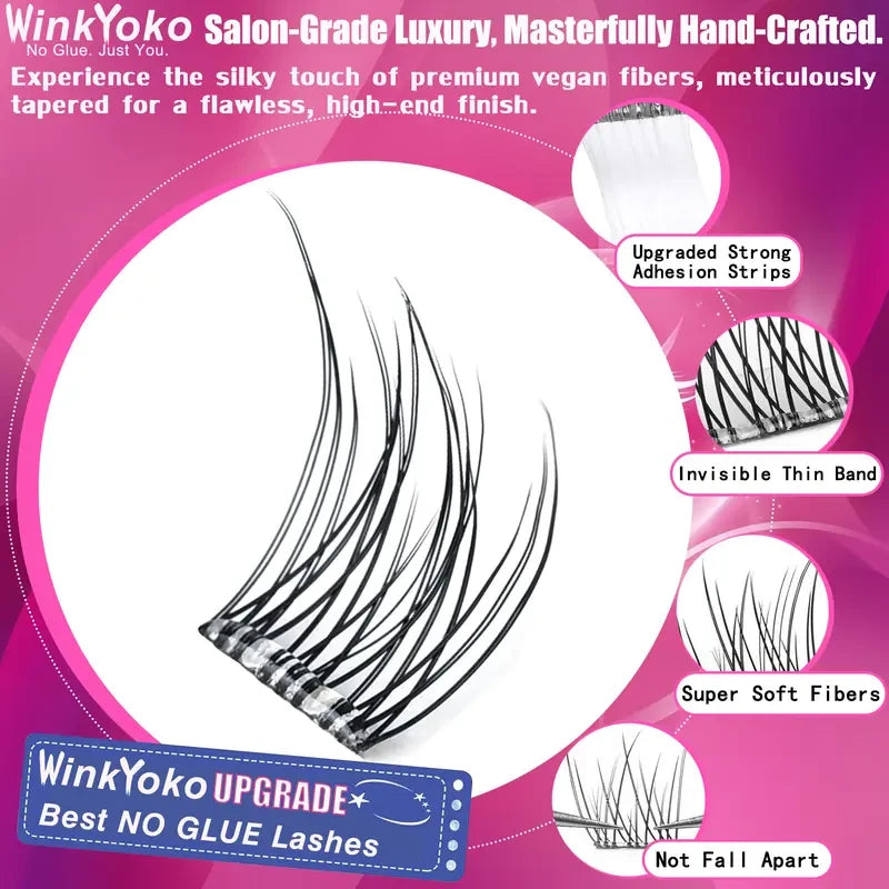 WinkYoko Pre-Glued Cluster Lashes