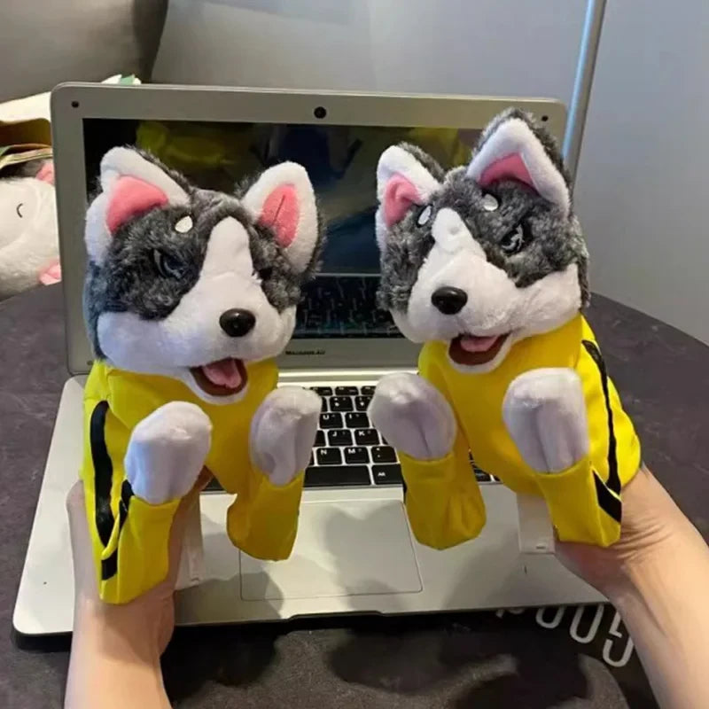 Interactive Dog Boxer Hand Puppet
