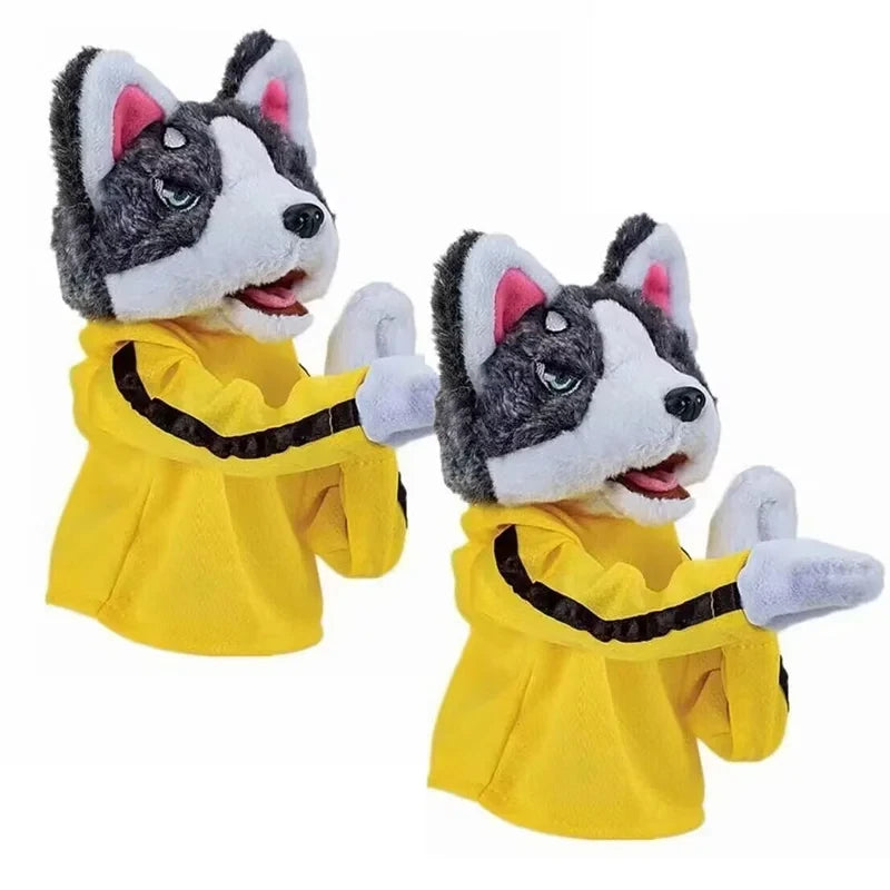 Interactive Dog Boxer Hand Puppet