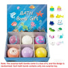 Kids Bath Bomb Gift Set with Surprise Ocean Toys