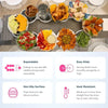 Rotating Lazy Susan Countertop Storage Rack
