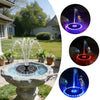 Solar Powered Garden Fountain Pump