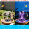 Solar Powered Garden Fountain Pump