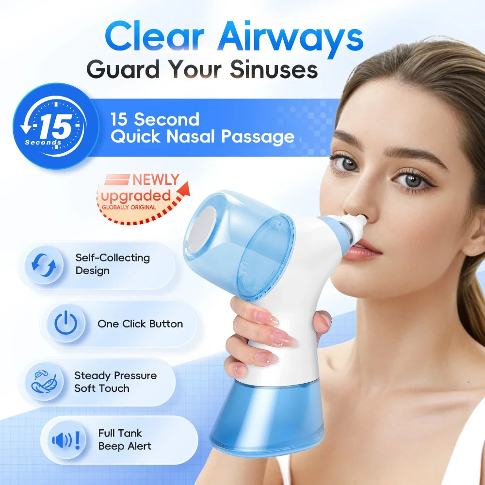 Electric Nasal Irrigation System for Allergy Relief