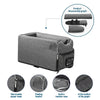 Portable Central Control Car Pet Safety Seat