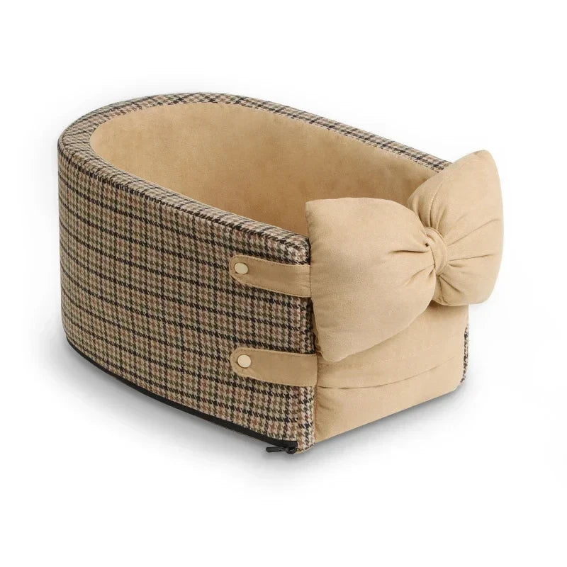 Portable Central Control Car Pet Safety Seat