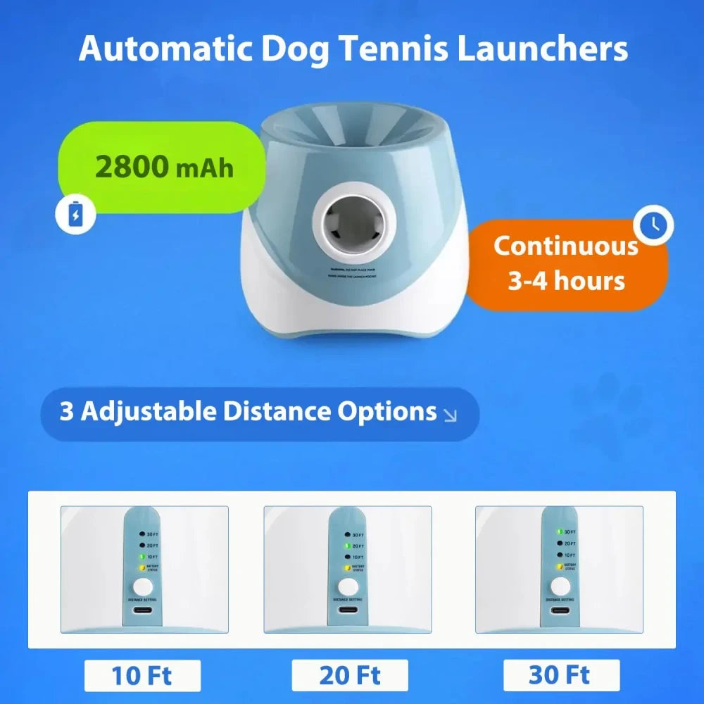 Automatic Dog Tennis Ball Launcher