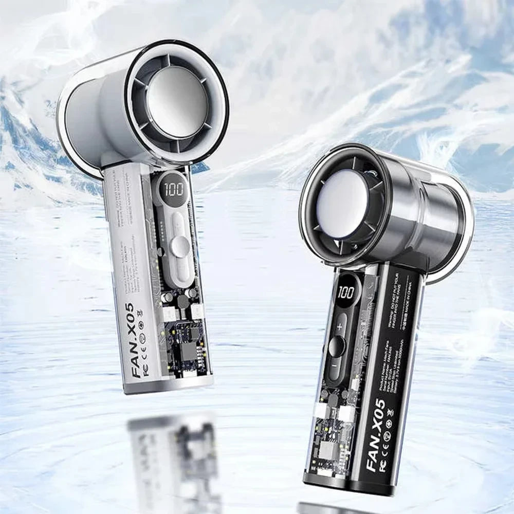 Semiconductor Refrigeration Portable Handheld Fan