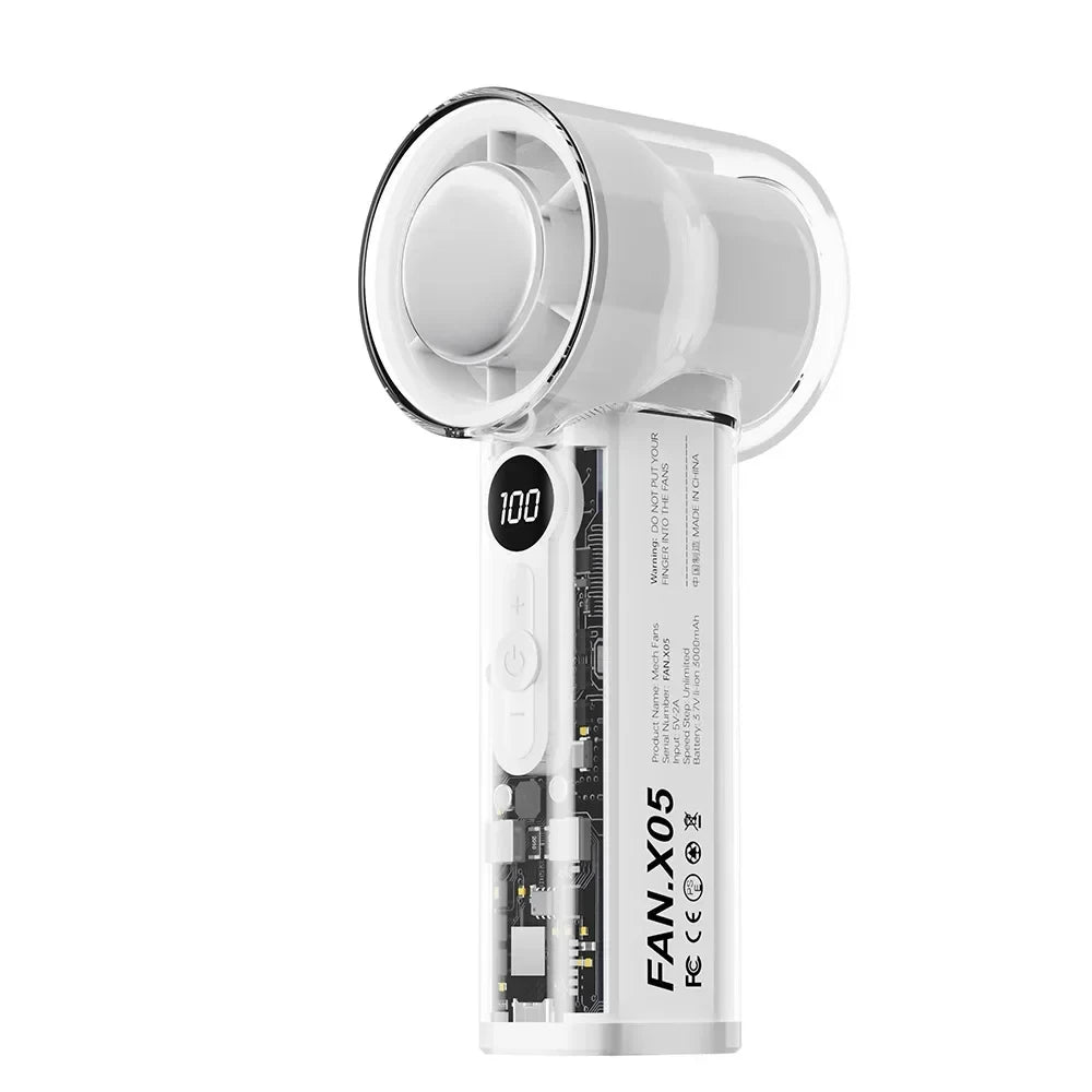 Semiconductor Refrigeration Portable Handheld Fan