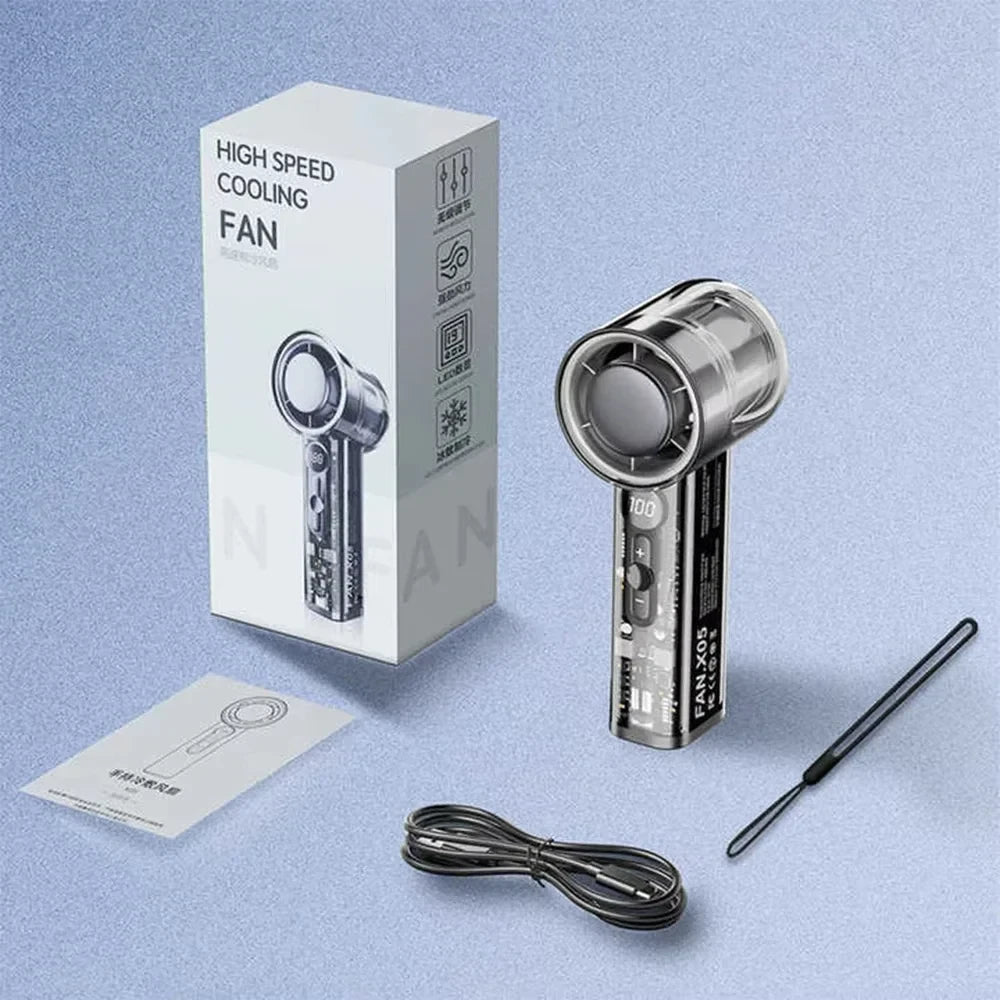 Semiconductor Refrigeration Portable Handheld Fan