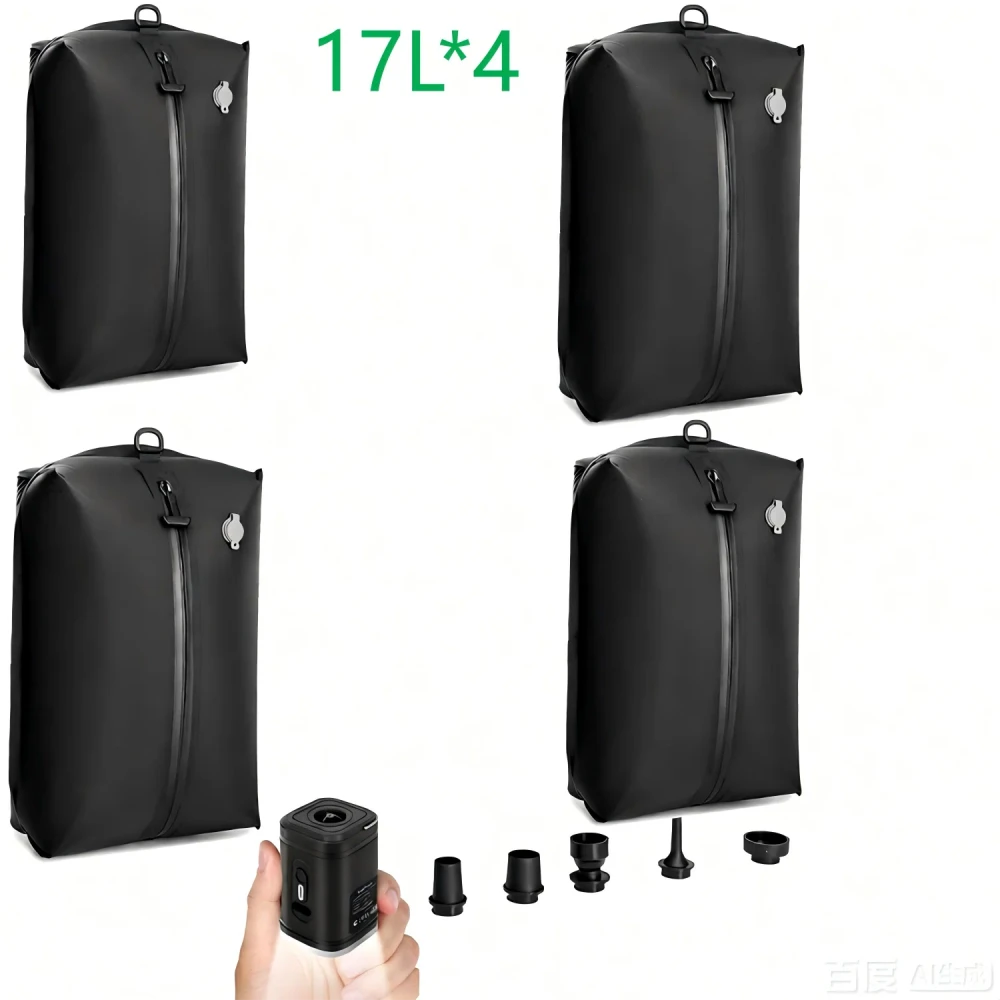 Travel Luggage Compression Vacuum Bags with Pump