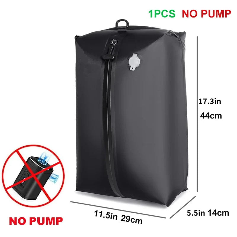 Travel Luggage Compression Vacuum Bags with Pump