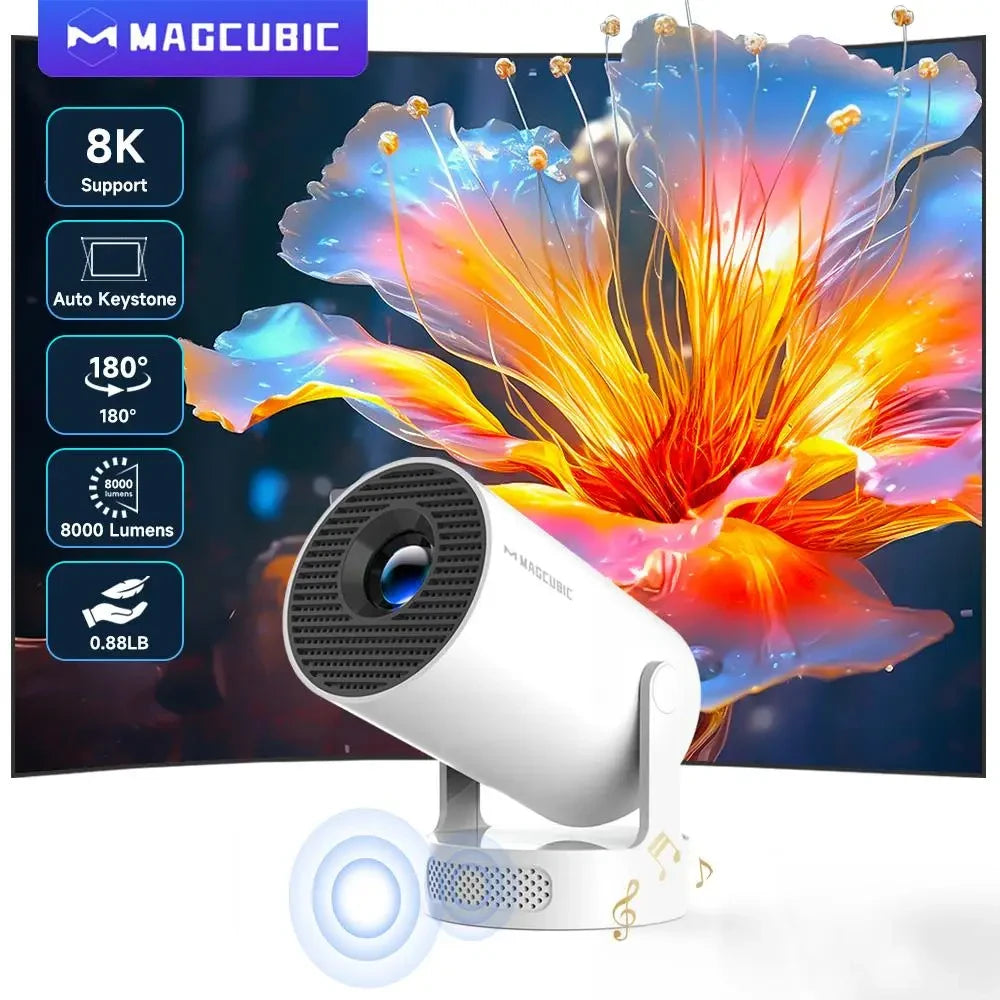 Magcubic 8K Wifi6 Portable Projector