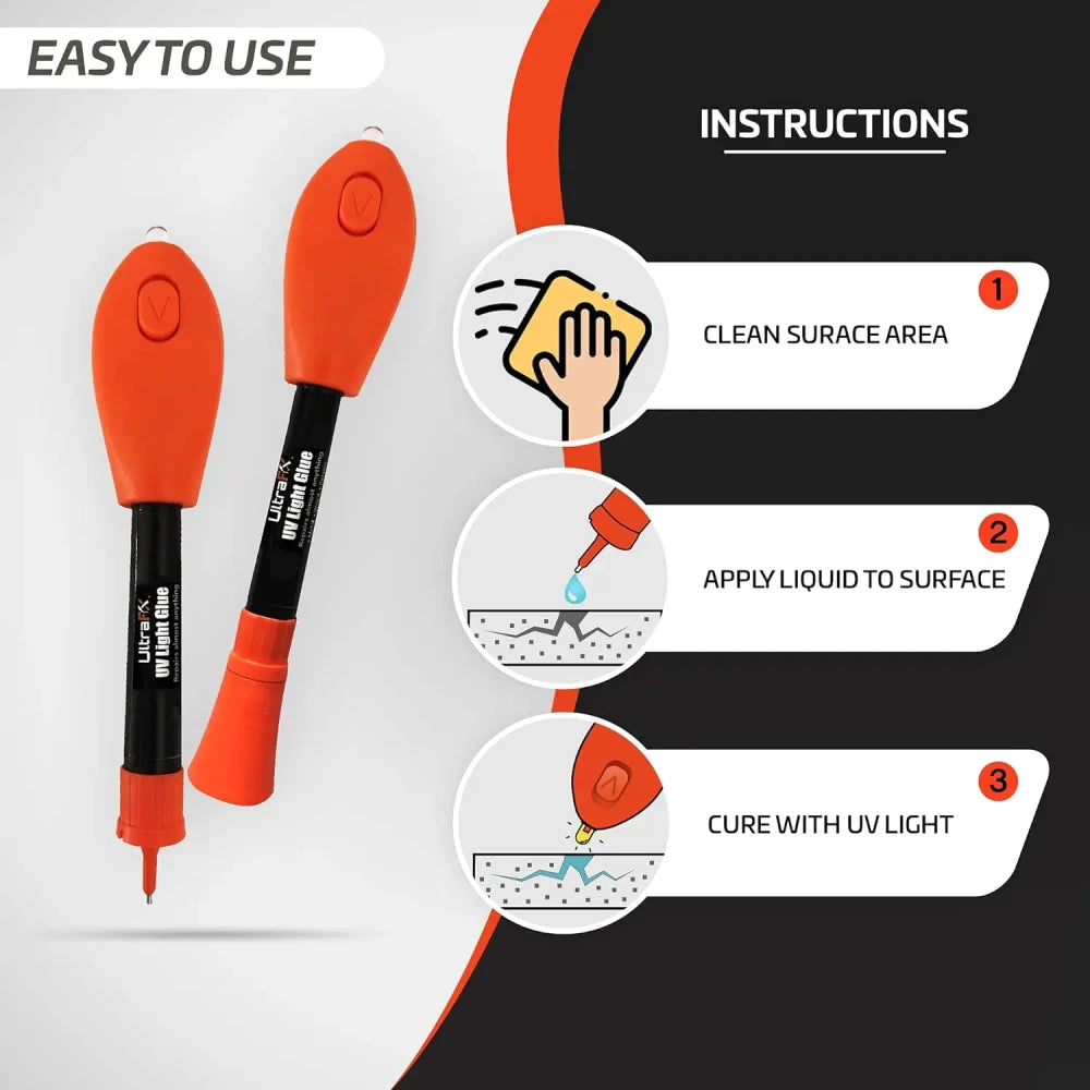 UV Light Curing Adhesive Kit