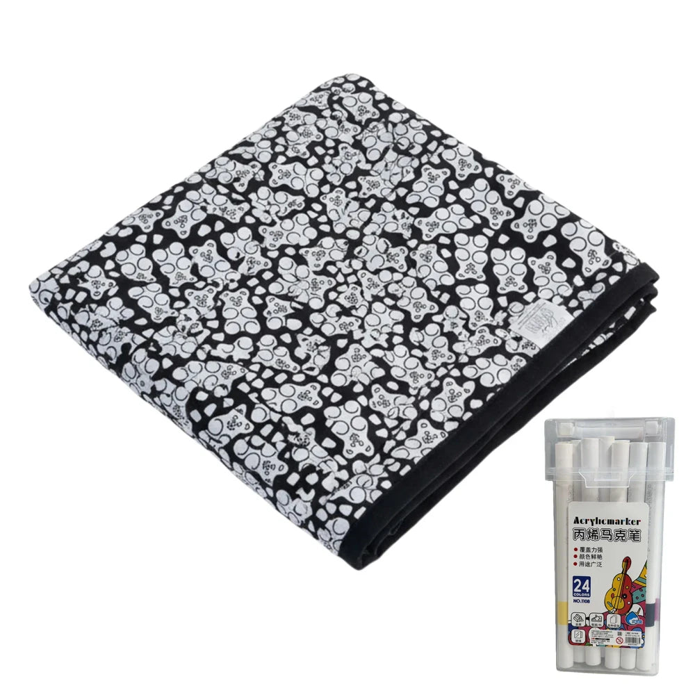 DIY Coloring Blanket Marker Kit