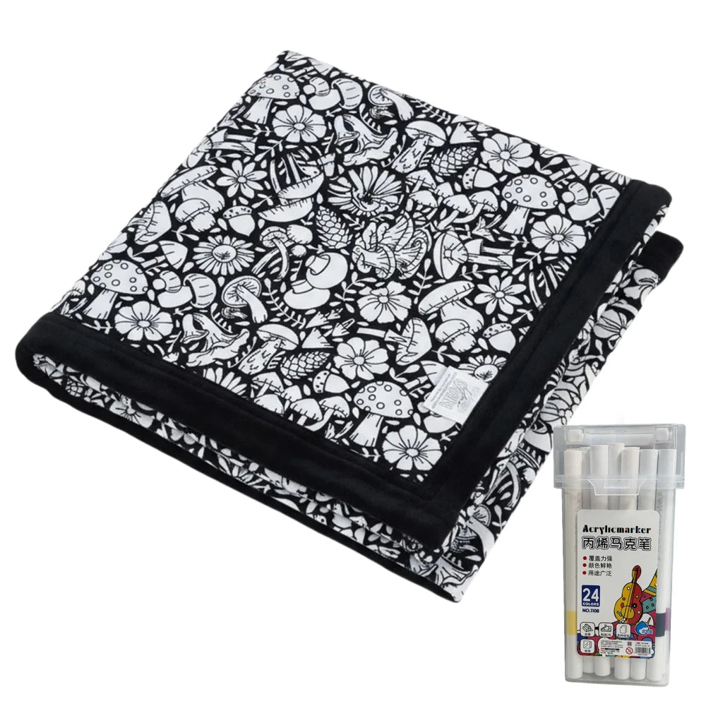 DIY Coloring Blanket Marker Kit