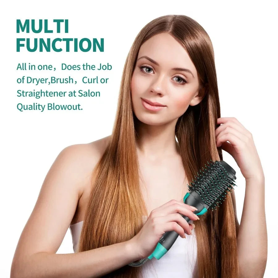 Hot Air Brush Hair Dryer Set