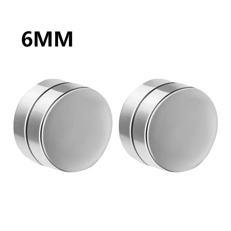 Crystal Magnetic Ear Studs