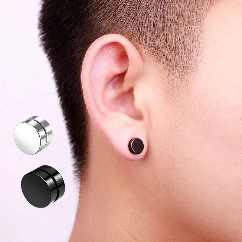 Crystal Magnetic Ear Studs