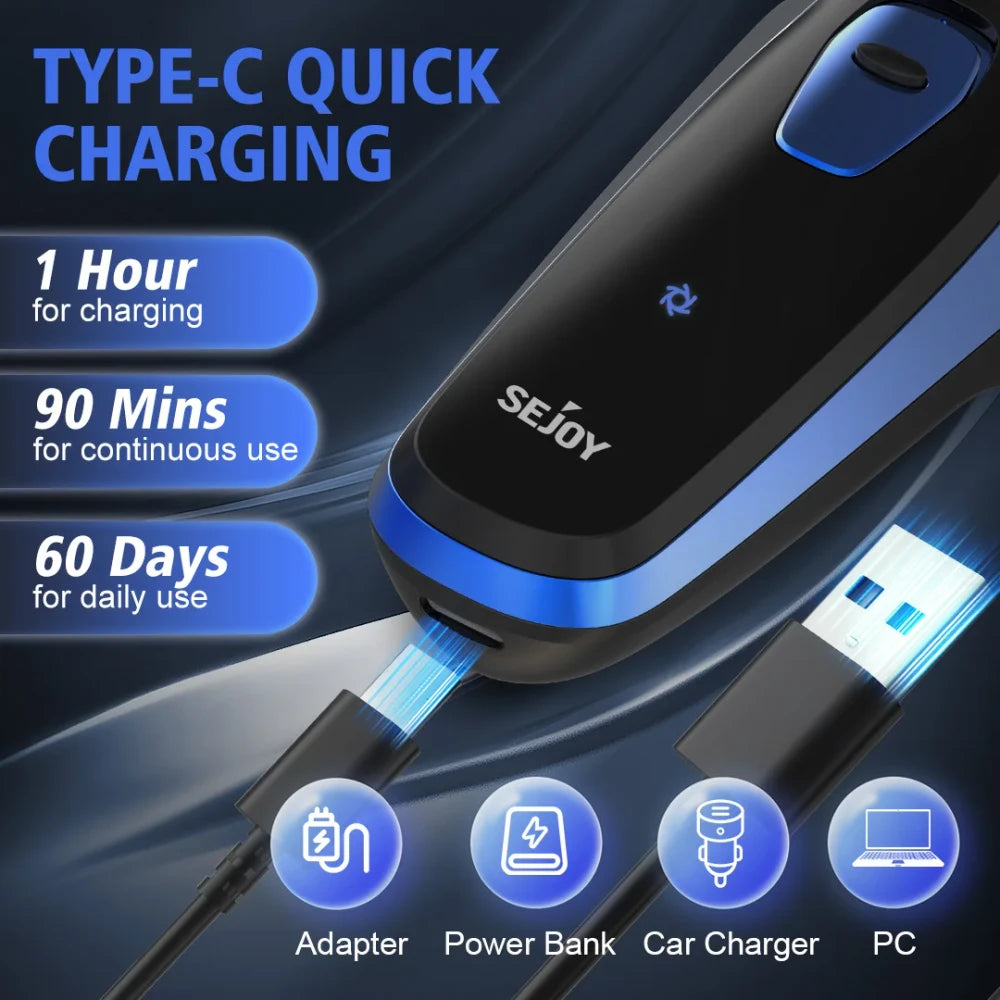 Cordless Electric Shaver for Men