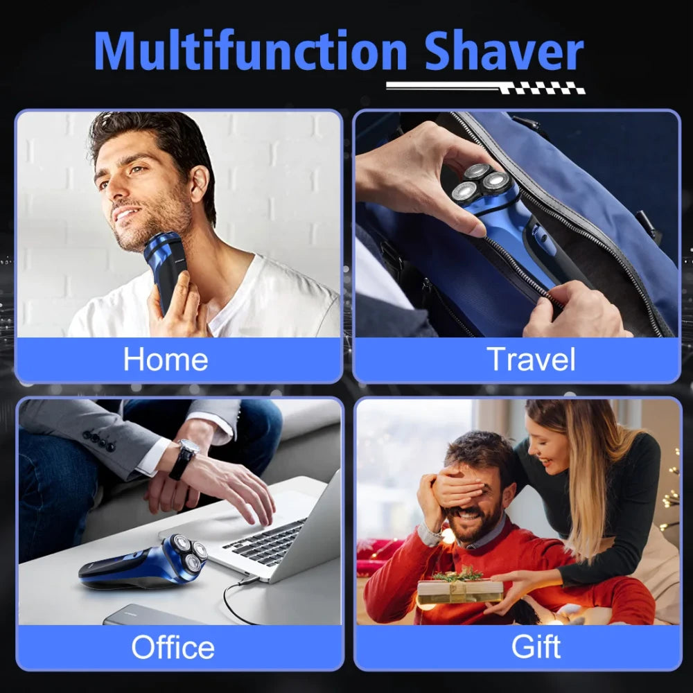 Cordless Electric Shaver for Men