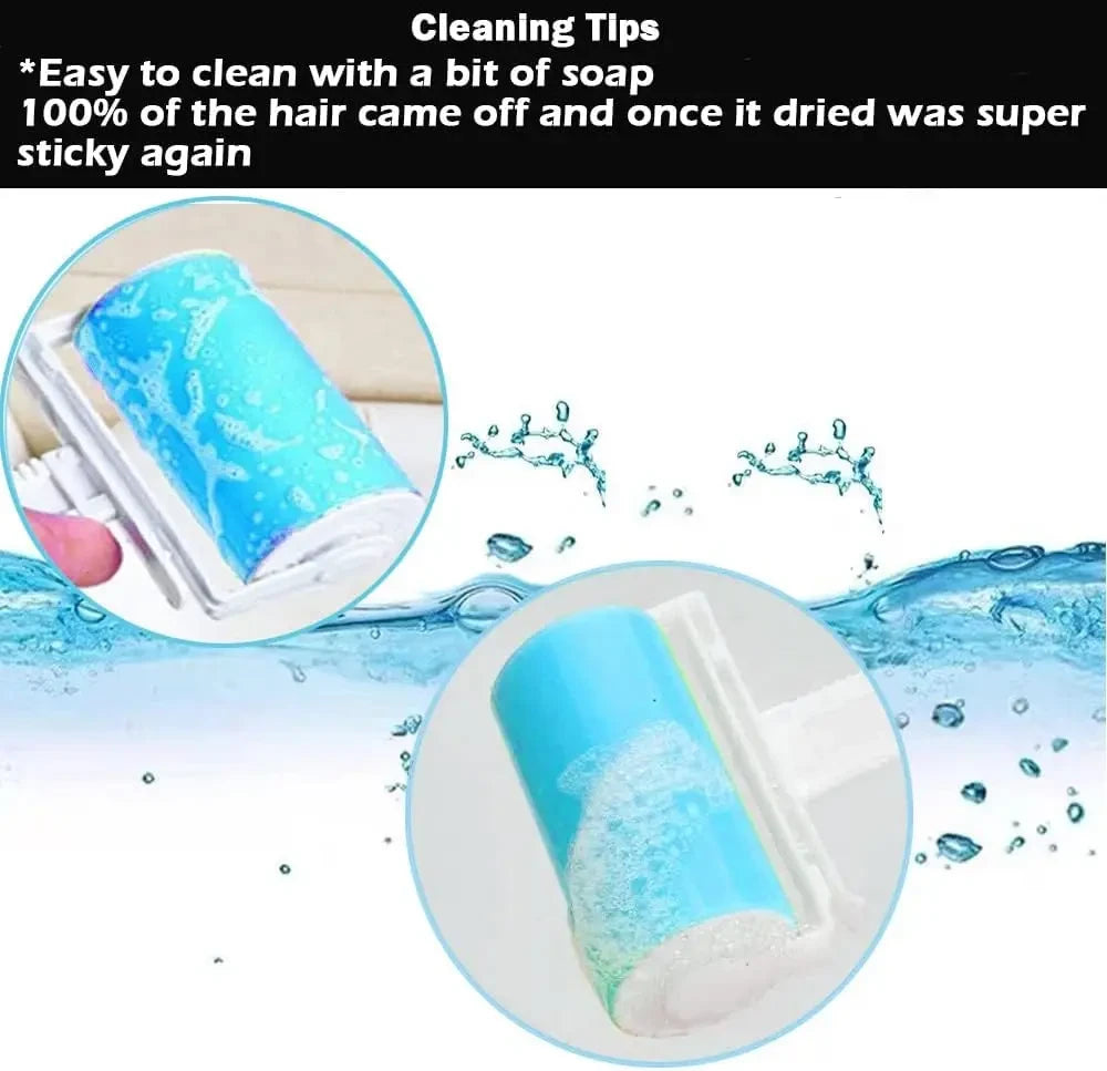 Reusable Sticky Lint Roller Set