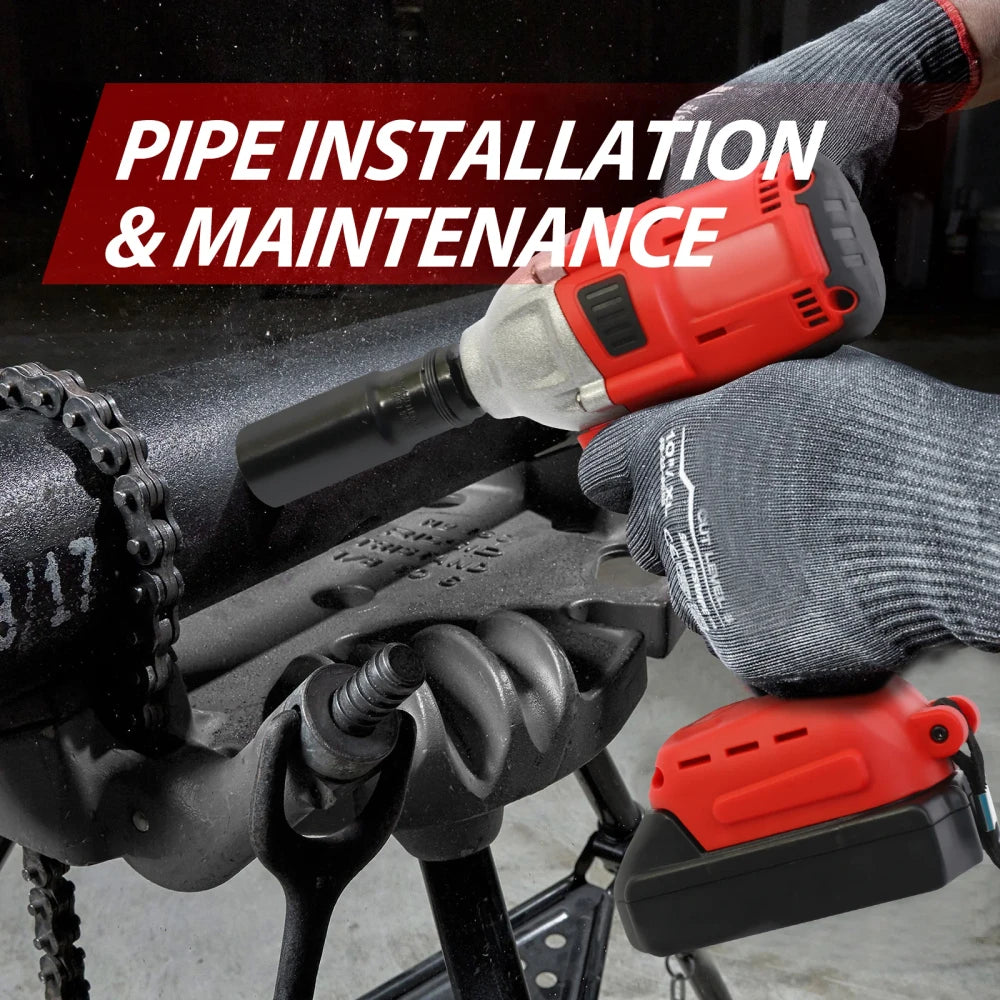 Cordless Electric Impact Wrench Set