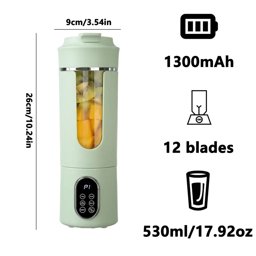 Portable Wireless Electric Juicer
