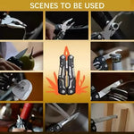 Stainless Steel Folding Multi-Tool Pliers