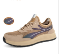 Men's labor protection shoes, anti smashing and anti puncture plastic toe caps, electrical insulation 10kV shoes, breathable and