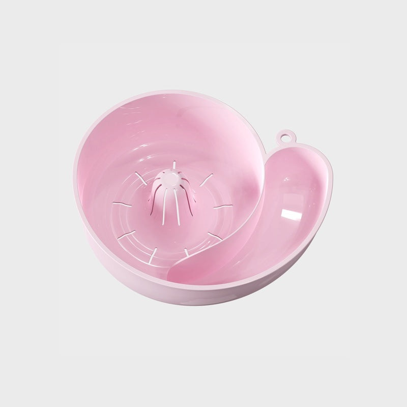Snail Shape Fruit Drainer Basket