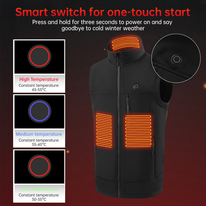 Heated Cotton Winter Vest