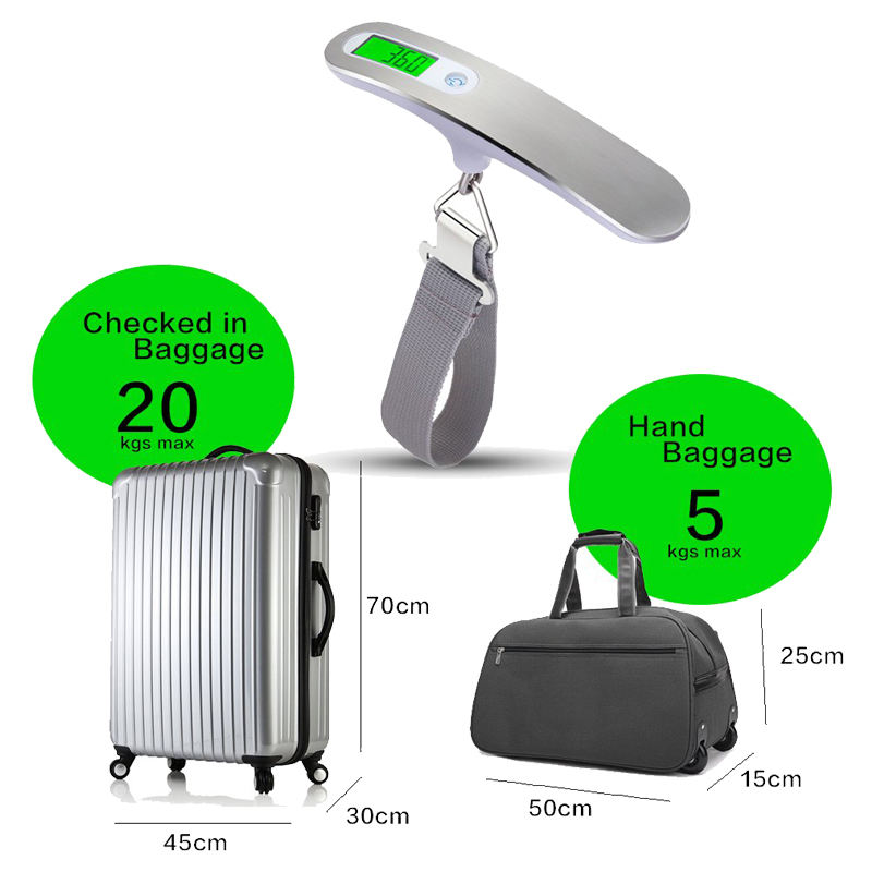 Digital Luggage Hanging Scale