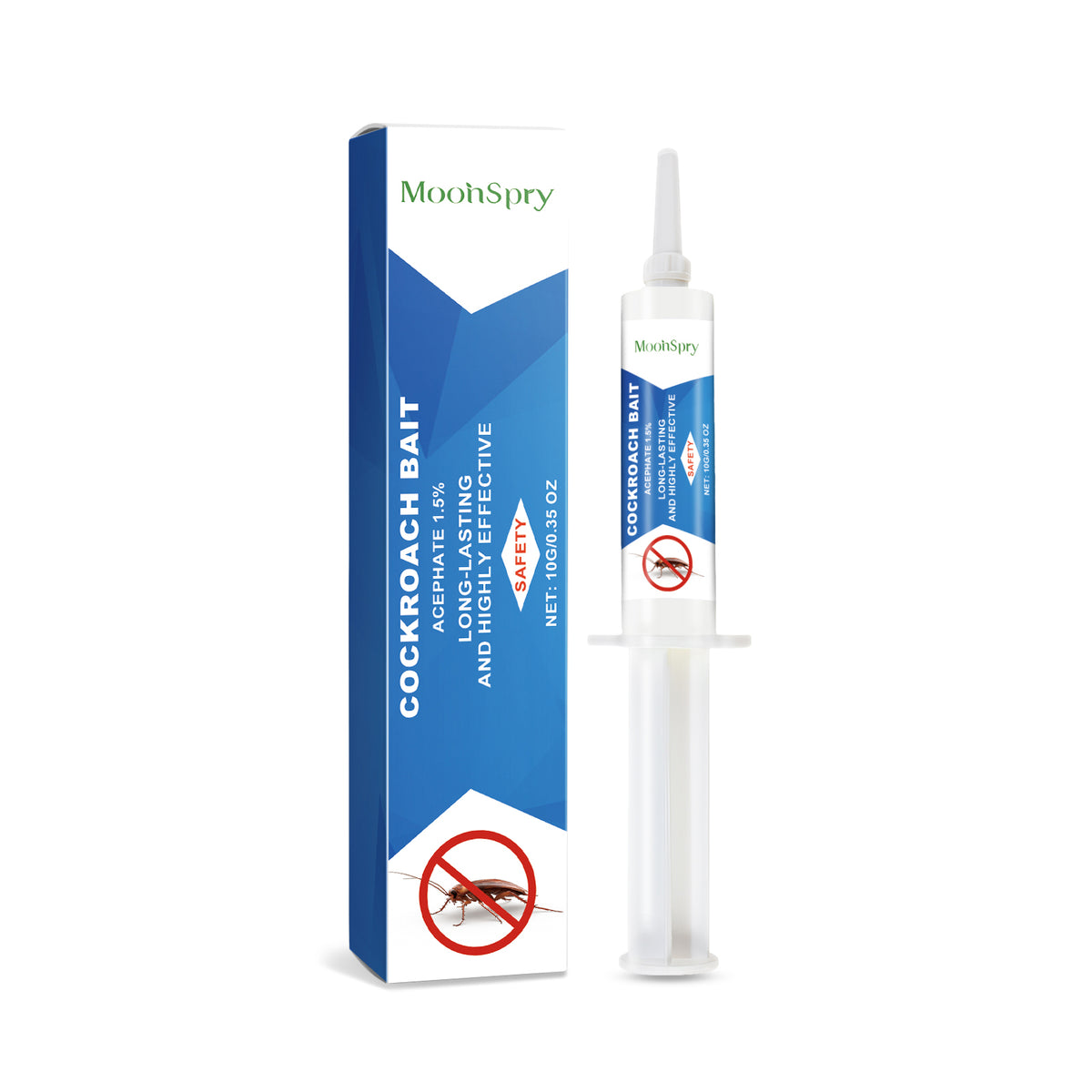MoonSpry Cockroach Bait Gel Indoor Home Kitchen Cockroach Bait
