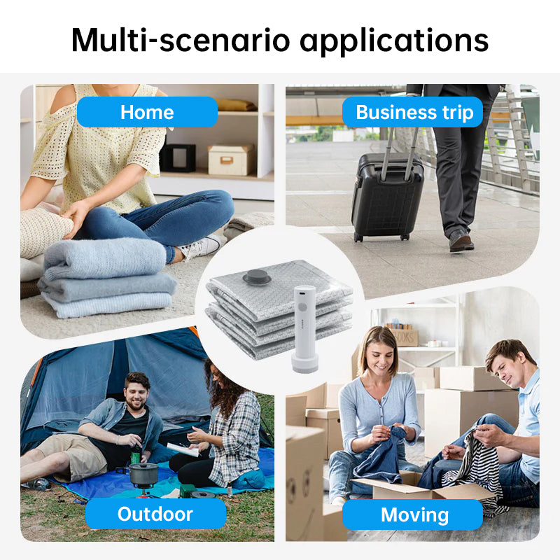 Travel Vacuum Storage Bag with Pump