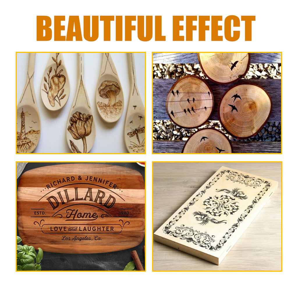 Wood Burning Paste, Camping Outdoor Wood Cloth Combustion DIY Pyrography Wood Burning Paste